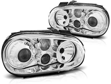 Koplampen VW Golf IV R32-look chroom, Ophalen of Verzenden, Nieuw