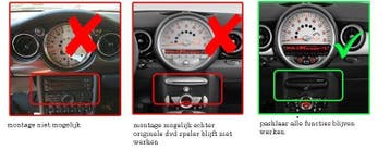 Navigatie Mini cooper dvd carkit android 15 apple carplay, Ophalen of Verzenden, Nieuw