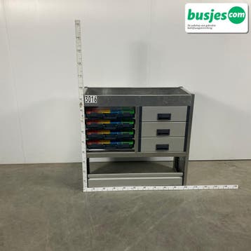 Aluca bedrijfswageninrichting 1010x420x950mm (3016), Ophalen of Verzenden