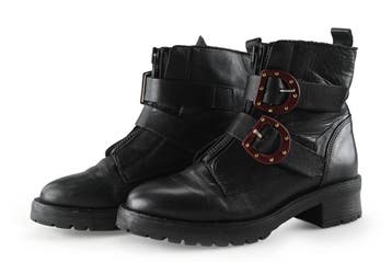 Sacha Biker boots in maat 37 Zwart, Kleding | Dames, Schoenen, Verzenden, Zwart, Overige typen, Zo goed als nieuw