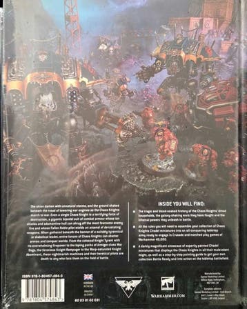 Chaos Knights Codex 2025 (Warhammer40k nieuw), Hobby en Vrije tijd, Wargaming, Ophalen of Verzenden, Nieuw