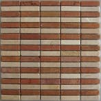 Wand Mozaïek Tegels Factory Steen Anticato Beige Rood - M.., Doe-het-zelf en Verbouw, Tegels, Wandtegels, Nieuw, Ophalen of Verzenden