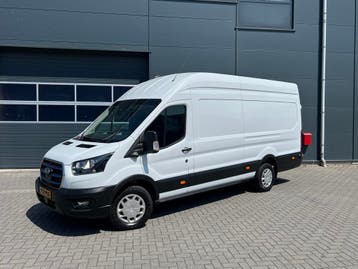 Ford E-Transit 390 L4H3 184 pk Direct leverbaar, Automaat, Gebruikt, Wit, Elektrisch