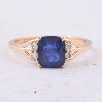 Zonder minimumprijs - Ring - 14 karaat Geel goud - 1.69ct., Nieuw