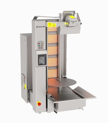 Naomi Grills RB.4.G | Robot Döner Grill Gas | 4 Branders | 1, Ophalen of Verzenden, Nieuw in verpakking, Fornuis, Frituur en Grillen