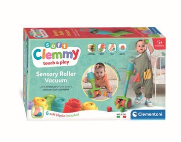 Clementoni Soft Clemmy - Stofzuiger - Sensorische blokkenset, Ophalen of Verzenden, Nieuw
