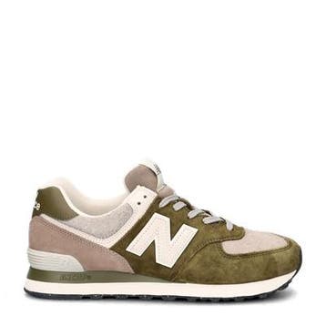 New Balance 574 lage sneakers voor heren in het Groen, Verzenden, Nieuw, New Balance, Sneakers of Gympen