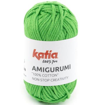 Katia Amigurumi 20 gram - 83 Grasgroen - Haakkatoen Garen, Ophalen of Verzenden, Nieuw