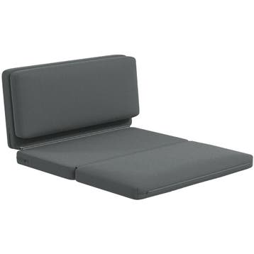 TRUUSK Vloersofa 3-in-1 Opvouwbare Slaapbank - Fluweelachtig, Verzenden, Nieuw