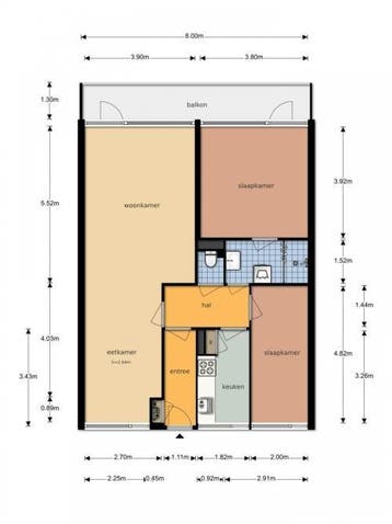 Te Huur 3 Kamer Appartement Hisveltplein In Arnhem, Gelderland, Direct bij eigenaar, Appartement, Arnhem