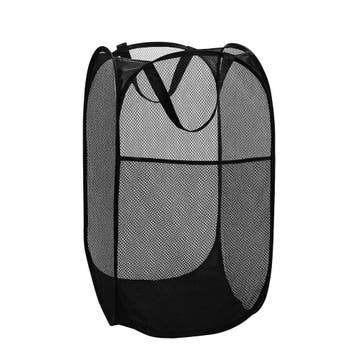 Wasmand Opvouwbaar - Zwart - Opbergzak - 60L - Opvouwbare, Verzenden, Nieuw