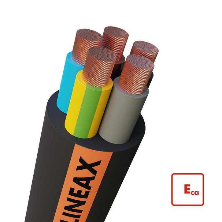 Nexans Lineax H07RN-F 5G 70mm2 Industriekabel - 10008053 [2, Doe-het-zelf en Verbouw, Elektra en Kabels, Overige typen, Nieuw
