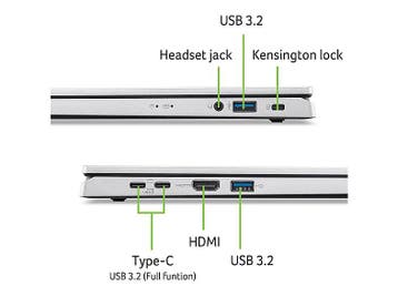 Acer - Aspire Go 15 Ag15-32p-3534 - 15.6 inch - Pure Silver, Beeldschermdiagonaal (cm/inch)->39.6 cm / 15.6 inch, Verzenden, Intel Core 3 N355