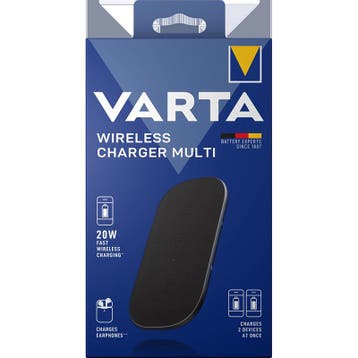 Varta - draadloze oplader multi - met dubbele, Verzenden, Nieuw