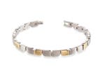Boccia Titanium 03007-02 Armband - Titanium - Bicolor, Verzenden, Nieuw