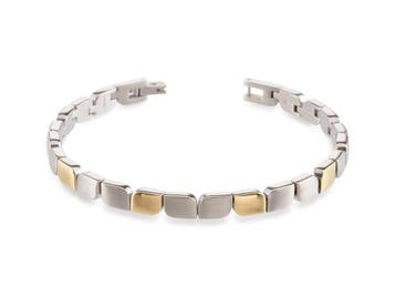 Boccia Titanium 03007-02 Armband - Titanium - Bicolor, Verzenden, Nieuw