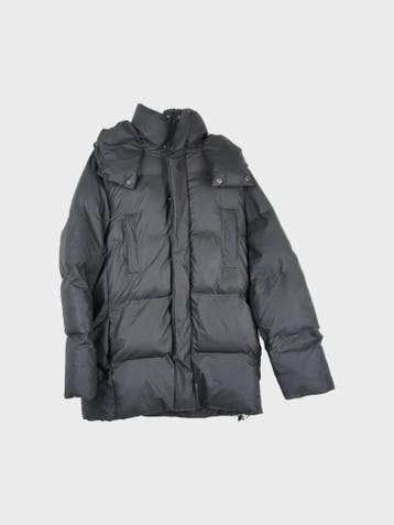 RAINS Pufferjas Heren maat XS Zwart, Zwart, RAINS, Ophalen of Verzenden, Zo goed als nieuw