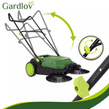 Gardlov Handmatige veegmachine voor terras, oprit en best..., Ophalen of Verzenden, Nieuw
