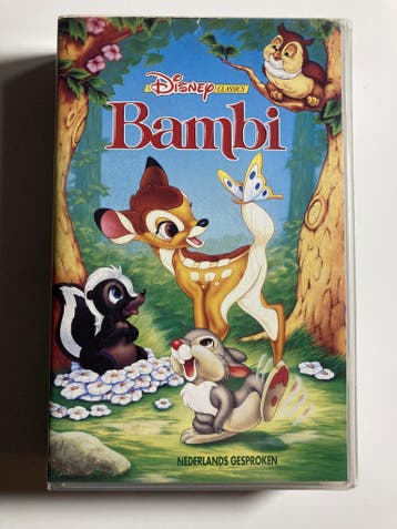 BAMBI (VHS), Verzenden, Gebruikt