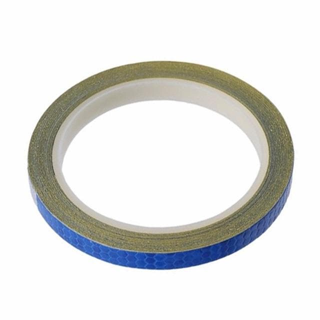 Reflecterende tape - BLAUW - 8 meter - 8mm, Doe-het-zelf en Verbouw, Overige Doe-het-zelf en Verbouw, Nieuw, Ophalen of Verzenden