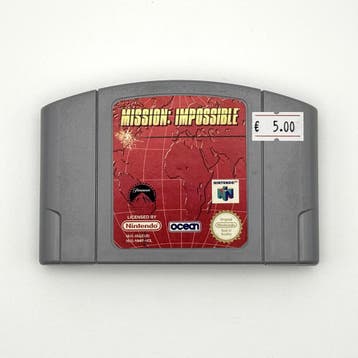 Mission: Impossible - Nintendo 64 N64 - PAL HOL - Cartridge…, Ophalen of Verzenden, Zo goed als nieuw
