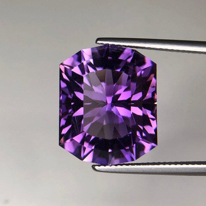 Zonder minimumprijs - 1 pcs Paars Amethist - 19.57 ct -, Sieraden, Tassen en Uiterlijk, Edelstenen