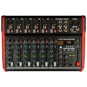 Proel PLAYMIX10 10-kanaals Mengpaneel met DSP, USB en, Muziek en Instrumenten, Mengpanelen, Ophalen of Verzenden, Nieuw
