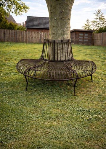 Tree Bench Iron - New - Bank - Metaal, Antiek en Kunst