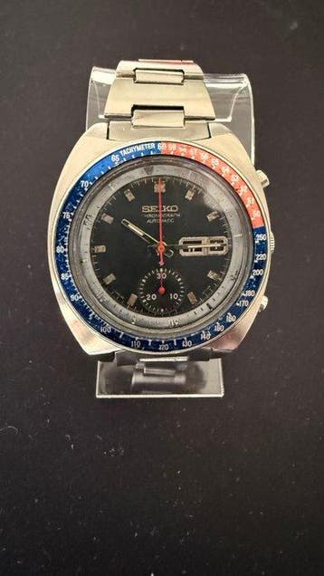 SEIKO “POGUE” 6139-6002 Pepsi Automatic Chronograph –
