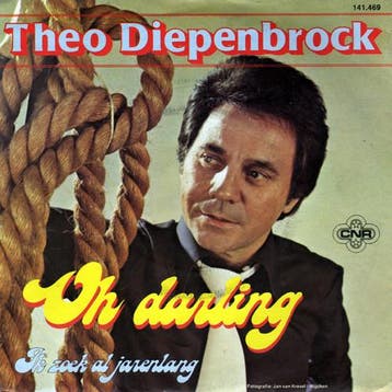 vinyl single 7 inch - Theo Diepenbrock - Oh Darling, Verzenden, Zo goed als nieuw, 7 inch, Nederlandstalig