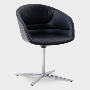Walter Knoll Kyo designfauteuil - Zwart, Huis en Inrichting, Ophalen of Verzenden, Nieuw