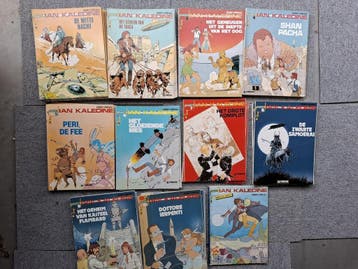 Ian Kaledine stripreeks door Vernal en Ferry, Boeken, Complete serie of reeks, Verzenden, Gelezen