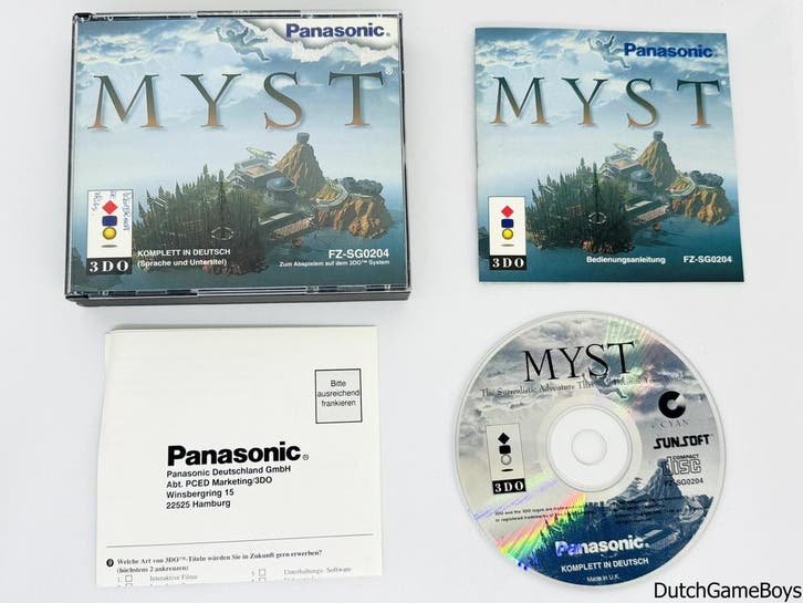 3DO - Myst, Spelcomputers en Games, Games | Overige, Gebruikt, Verzenden