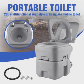 20L Draagbaar Camping Toilet - Mobiel Reis Toilet voor Buite, Verzenden, Nieuw