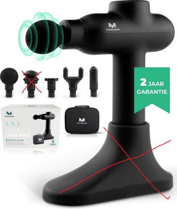 2dekans | Massagerr® Massage Gun PRO – Professioneel, Ophalen of Verzenden, Gebruikt