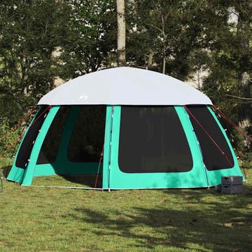 vidaXL Zwembadtent uitneembare buiten- gaaswanden 510x510 cm, Verzenden, Nieuw, Tot en met 2