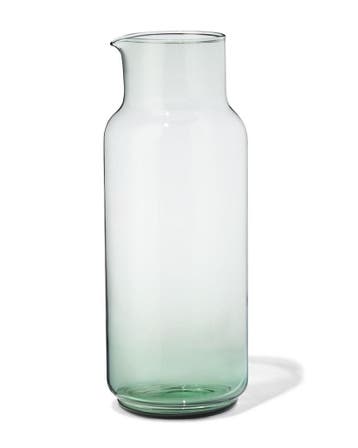 HEMA Karaf 1.5L glas groen van €14.99 voor €9 sale, Verzenden, Nieuw