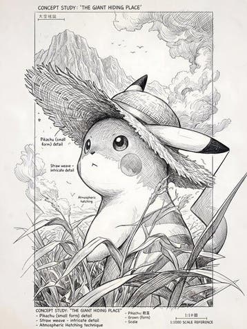 daveY - POKÉMON – CONCEPT STUDY: THE GIANT HIDING PLACE –, Nieuw