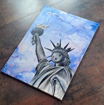 PIKACHU LIBERTY NYC X CHRISTINA RUDNICK 1985 • POKEMON •, Nieuw