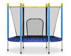 Trampoline 140cm Blauw/Geel | Nieuw | Scherpe Prijs, Kinderen en Baby's, Ophalen of Verzenden, Nieuw