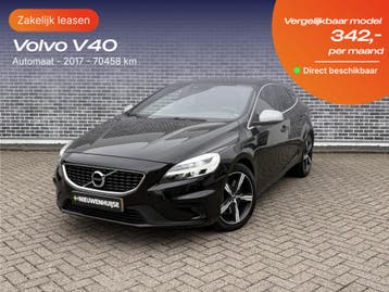 Volvo V40 | Zakelijk Leasen vanaf 160,- p/mnd, Nieuw, Financial lease, Lease, V40