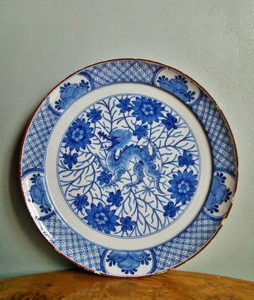 De Grieksche A - Jacob van der Kool (act. 1722-1757) - Bord
