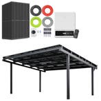 Solar Carport 6.6 kW 15x 440Wp 1-Fase Zwart, Ophalen of Verzenden, Nieuw