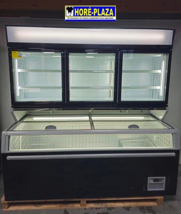 Wandkoeling Koel/-vries Combi Demo model, Nieuw zonder verpakking, Koelen en Vriezen