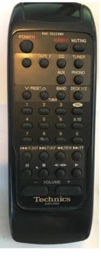 Afstandsbediening Technics rak-su228wh, Ophalen of Verzenden, Nieuw, Origineel