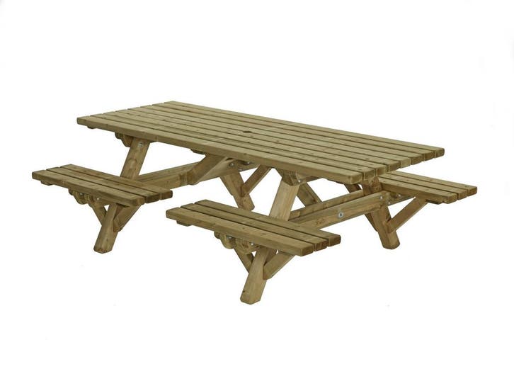 Talen Picknicktafel Met Open Instap 230 cm, Tuin en Terras, Picknicktafels