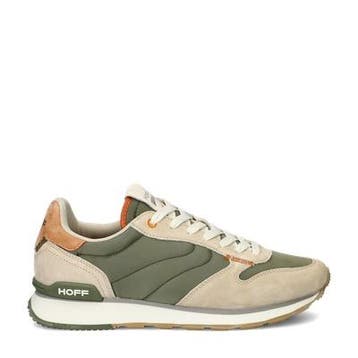 HOFF Rhodes lage sneakers voor heren in het Groen, Verzenden, Nieuw, HOFF, Sneakers of Gympen