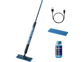 Philips -  Oneup  Elektrische Dweil Blauw, Verzenden, Nieuw, Minder dan 1200 watt
