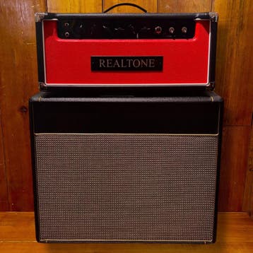 Realtone amp set 33 watt + cab, Muziek en Instrumenten, Ophalen of Verzenden, Nieuw