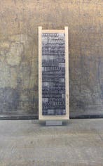 Drukblokken - een letterbak met een volledig alfabet 48 punt, Antiek en Kunst